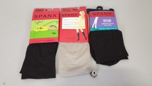 160 X ASSORTED BRAND NEW SPANX TROUSER SOCKS - SIZES REGULAR AND FULLER CALF. - RRP $2,400.00