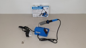 20 X BRAND NEW SILVERLINE SOLDERING STATIONS 5-48W (PROD CODE 245090) - TRADE PRICE £31.34 EACH (EXC VAT) IN 2 CARTONS