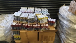 FULL PALLET CONTAINING APPROX 1,500 X AUTOCARE 150ML DOUBLE COAT CONCENTRATED PAINT (ACRYLIC PLUS FORMULA) IN VARIOUS COLOUR IE SILVER, WHITE, GREEN, YELLOW, RED, BLACK BLUE ETC (DATE STAMPED ON BASE 1/10/10)