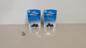 576 SETS X BRAND NEW SILVERLINE 4PCS BLACK VALVE CAPS (PROD CODE 380156) TRADE PRICE £0.63 PER SET (EXC VAT) - IN 12 INNER CARTONS