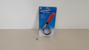 60 X BRAND NEW SILVERLINE 57-65MM DIAMETER OIL FILTER WRENCH (PROD CODE 380671) TRADE PRICE £5.97 (EXC VAT) - IN 1 CARTON