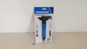 72 X BRAND NEW SILVERLINE TRIM / DOOR HANDLE CLIP REMOVER 10 IN 1 TOOL (PROD CODE 439107) TRADE PRICE £4.64 (EXC VAT) - IN 1 CARTON