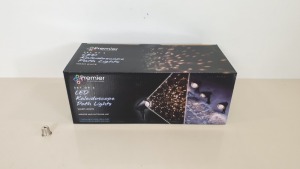 13 X BRAND NEW PREMIER SET OF 3 LED KALEIDOSCOPE PATH LIGHTS (WARM WHITE) - FOR INDOOR AND OUTDOOR USE