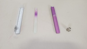 120 X BRAND NEW GLASS NAIL FILE WITH SWAROVSKI CRYSTALS - PICK LOOSE