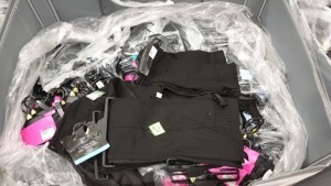 FULL PALLET OF 1357 X BRAND NEW BLACK / GREY TESCO F & F SCHOOL CLOTHING - MIANLY TROUSERS AND SHORTS (TOTAL MIN RRP £4000) SIZE 5-6 YEARS (NOTE PALLET JACKET NOT INCLUDED) - THESE ARE RAIL PULLS SO ASSORTED SIZES