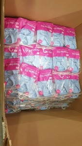 PALLET OF 194 X 2 PACKS OF BRAND NEW BLUE TESCO F & F SCHOOL EASY CARE GIRLS SHORT SLEEVED SHIRTS (TOTAL RRP £776.00) SIZE 8-9 YEARS (NOTE PALLET JACKET NOT INCLUDED)