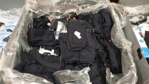 FULL PALLET OF 387 X 2 PACKS OF BRAND NEW NAVY BLUE TESCO F & F SCHOOL JOGGERS (TOTAL RRP £3870
) SIZE 6-7 YEARS (NOTE PALLET JACKET NOT INCLUDED)