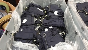 FULL PALLET OF 340 X 2 PACKS OF BRAND NEW NAVY BLUE TESCO F & F SCHOOL JOGGERS (TOTAL RRP £2720) SIZE 4-5 YEARS (NOTE PALLET JACKET NOT INCLUDED)