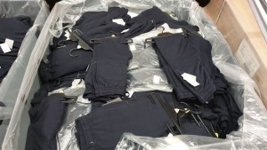 FULL PALLET OF 534 X 2 PACKS OF BRAND NEW NAVY BLUE TESCO F & F SCHOOL JOGGERS (TOTAL RRP £5340) SIZE 7-8 YEARS (NOTE PALLET JACKET NOT INCLUDED)