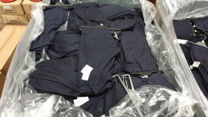 FULL PALLET OF APPROX 350 X 2 PACKS OF BRAND NEW NAVY BLUE TESCO F & F SCHOOL JOGGERS (TOTAL RRP £4200) SIZE 12-13 YEARS (NOTE PALLET JACKET NOT INCLUDED)