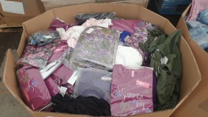 FULL PALLET OF CLOTHING IE LIMITED COLLECTIONS JUMP SUITS, LOVING MOMENTS KNICKERS, WEWA FASHION TOPS, ONE TOUCH DRESSES AND VARIOUS OTHER TOPS, PANTS DRESSES AND CLOTHING