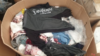 FULL PALLET OF CLOTHING IE IVANS SOCKS, NEW YORK JOGGERS, TISSAIA BASIC  JOGGERS, SOPHIE SEQUINED DRESSES, VOYELLES TOPS AND VARIOUS OTHER JUMPERS,  TOPS, PANTS AND CLOTHING General Sale - 16th & 17th