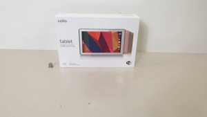 CELLO 10" QUAD CORE ANDROID TABLET, WITH 1GB RAM AND 16GB ROM FLASH - PLEASE NOTE TABLETS HAVE BEEN REFURBISHED BY CELLO