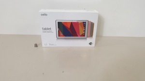 CELLO 10" QUAD CORE ANDROID TABLET, WITH 1GB RAM AND 16GB ROM FLASH - PLEASE NOTE TABLETS HAVE BEEN REFURBISHED BY CELLO