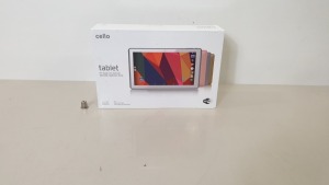 CELLO 10" QUAD CORE ANDROID TABLET, WITH 1GB RAM AND 16GB ROM FLASH - PLEASE NOTE TABLETS HAVE BEEN REFURBISHED BY CELLO