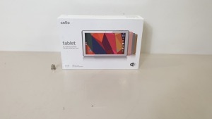 CELLO 10" QUAD CORE ANDROID TABLET, WITH 1GB RAM AND 16GB ROM FLASH - PLEASE NOTE TABLETS HAVE BEEN REFURBISHED BY CELLO