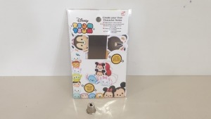 960 X DISNEY TSUM TSUM CREATE YOUR OWN CHARACTER NOTES - IN 4 CARTONS