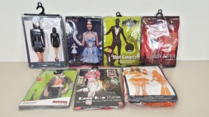 48 X BRAND NEW FANCY DRESS COSTUMES IE. SMIFFYS, FEVER - IN 2 CARTONS