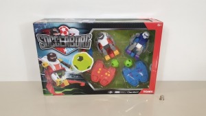 15 X BRAND NEW BOXED TOMY OMNIBOT SOCCERBORG ACCESSORIES INCLUDED (IN 5 BOXES)