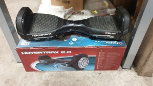 2 X HOVERTRAX 2.0 BLACK HOVERBOARDS (2016 BATTERY, MAY NEED REPLACING)