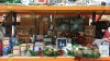 BRAND NEW MIXED CHRISTMAS LOT CONTAINING APPROX 75 I.E LED ACRYLIC SLEIGH AND REINDEERS, 2 X LED ACRYLIC REINDEERS, WICKER REINDEER, DELUXE SANTA SUIT, BOXED ACRYLIC LED REINDEER, VARIOUS BOXED GLASS HEARTS, BOXED PREMIER LIGHT UP LANTERNS, 6 X VARIOUS LI