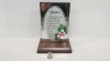 120 X BRAND NEW MAYFLOWER COLLECTABLES GLASS GRANDMA MESSAGE PLAQUES - IN 5 BOXES