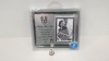 144 X BRAND NEW THE MAYFLOWER COLLECTION GLASS ANNIVERSARY FRAME 'SILVER YEARS' IN 3 BOXES