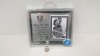 144 X BRAND NEW THE MAYFLOWER COLLECTION GLASS ANNIVERSARY FRAME 'SILVER YEARS' IN 3 BOXES