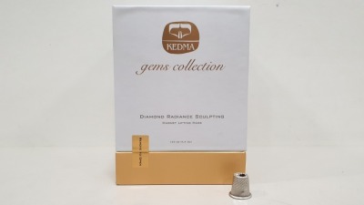 BRAND NEW KEDMA GEMS COLLECTION DIAMOND RADIANCE SCULPTING MAGNETIC LIFTING MASK -125GR (4.4oz) SECURITY SEALED T.R.R.P £1405