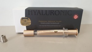 2 X BRAND NEW KEDMA HYALURONIC PERSONAL WRINKLE FILLER WITH DEAD SEA MINERALS AND HYALURONIC ACID - 10G RRP £1,998.00