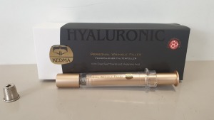 2 X BRAND NEW KEDMA HYALURONIC PERSONAL WRINKLE FILLER WITH DEAD SEA MINERALS AND HYALURONIC ACID - 10G RRP £1,998.00