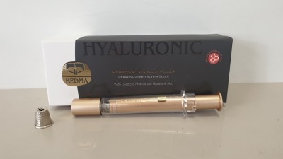 2 X BRAND NEW KEDMA HYALURONIC PERSONAL WRINKLE FILLER WITH DEAD SEA MINERALS AND HYALURONIC ACID - 10G RRP $1,998.00