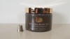 6 X BRAND NEW KEDEM DEAD SEA BLACK MUD WITH VITAMIN E AND NATURAL OILS - 550G RRP $414.00