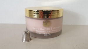 6 X BRAND NEW KEDMA BODY BUTTER / MANGO WITH DEAD SEA MINERALS AND COCOA SEED BUTTER - 200G RRP $594.00