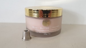 6 X BRAND NEW KEDMA BODY BUTTER / MANGO WITH DEAD SEA MINERALS AND COCOA SEED BUTTER - 200G RRP $594.00