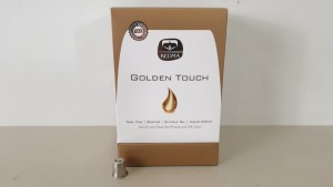 6 X BRAND NEW KEDMA GOLDEN TOUCH SET INCLUDING NAIL FILE - CUTICLE OIL - BUFFER - HAND CREAM. NAIL KIT WITH DEAD SEA MINERALS AND 24K GOLD RRP $594.00