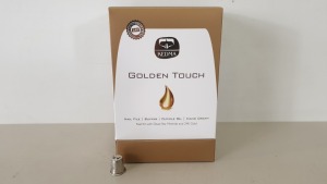 6 X BRAND NEW KEDMA GOLDEN TOUCH SET INCLUDING NAIL FILE - CUTICLE OIL - BUFFER - HAND CREAM. NAIL KIT WITH DEAD SEA MINERALS AND 24K GOLD RRP $594.00