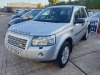 SILVER LANDROVER FREELANDER SE TD4 A. ( DIESEL )Reg : PJ07DDA, Mileage : 145788Details: WITH 2 KEYSENGINE SIZE 2179CCMOT UNTIL 13/11/2020AUTOMATICHALF LEATHER SEATSSAT NAVWITH LOG BOOK - 4