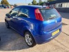 BLUE FIAT GRANDE PUNTO ACTIVE 77.Reg : ML07OHN, Mileage : 131760Details: PETROL WITH 1 KEYENGINE SIZE 1368CCMOT UNTIL 30/10/2020WITH LOG BOOK - 3