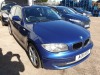 BLUE BMW 118D SPORT. ( DIESEL )Reg : AO11KFU, Mileage : 79794Details: WITH 2 KEYSENGINE SIZE 1995CCMOT UNTIL 26/02/2021WITH LOG BOOK