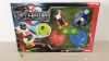 24 X BRAND NEW BOXED TOMY OMNIBOT SOCCERBORG WITH ACCESSORIES INCLUDED - IN 8 CARTONS