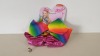 60 X BRAND NEW NICKELODEON JOJO SIWA BOW SET - RAINBOW/HOT PINK IN 3 BOXES