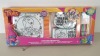60 X BRAND NEW TROLLS (3 PIECE) COLOUR YOUR OWN BAG SET WITH ACCESSORIES IE MARKERS AND GEMS - IN 10 BOXES