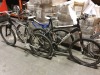 TRADE BIKE LOT TO INCLUDE 10 COMPLETE BIKES IE. MUDDY FOX, TREK 4 SERIES, TRIUMPH RACING BIKE, WAYFARER FOLDING BIKE, RALEIGH FOLDING BIKE, PLUS UNBRANDED RACING BIKE FRAME, 1 PR OF GIANT 27.5" WHEELS WITH MAXIS TYRES, 1 PR OF GIANT PX-2 WHEELS WITH SCHWA - 4
