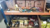 APPROX 190 PIECE ASSORTED LOT CONTAINING TOW BARS, DELUXE CARAVAN AND TRAILER COUPLING LOCK, JUMBO LIGHT DUTY 80CM/32" BUNGEE CORDS, EQUIP PLASTIC TRAILER SOCKET, COIL SPRING ASSISTER AND RAISER, TOWBAR WIRING KIT, 3FT CYCLE LIGHTING KIT ETC - ON 2 SHELV