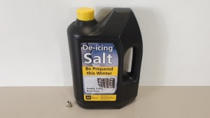 60 X BRAND NEW AA ESSENTIALS DE-ICING SALT (HANDY 3.5KG BOOT PACK) - IN 15 BOXES