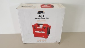 4 X DEBRANDED 4 IN 1 JUMP STARTER (PLEASE NOT BOXES DAMAGED)