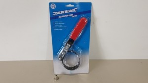 60 X BRAND NEW SILVERLINE 57-65MM DIAMETER OIL FILTER WRENCH (PROD CODE 380671) TRADE PRICE £5.97 (EXC VAT) - IN 1 CARTON