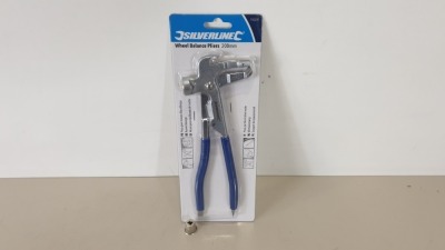 48 X BRAND NEW SILVERLINE WHEEL BALANCE PLIERS 200MM (PROD CODE 930241) TRADE PRICE £9.46 EACH (EXC VAT) - IN 1 CARTON