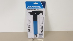 72 X BRAND NEW SILVERLINE TRIM / DOOR HANDLE CLIP REMOVER 10 IN 1 TOOL (PROD CODE 439107) TRADE PRICE £4.64 (EXC VAT) - IN 1 CARTON